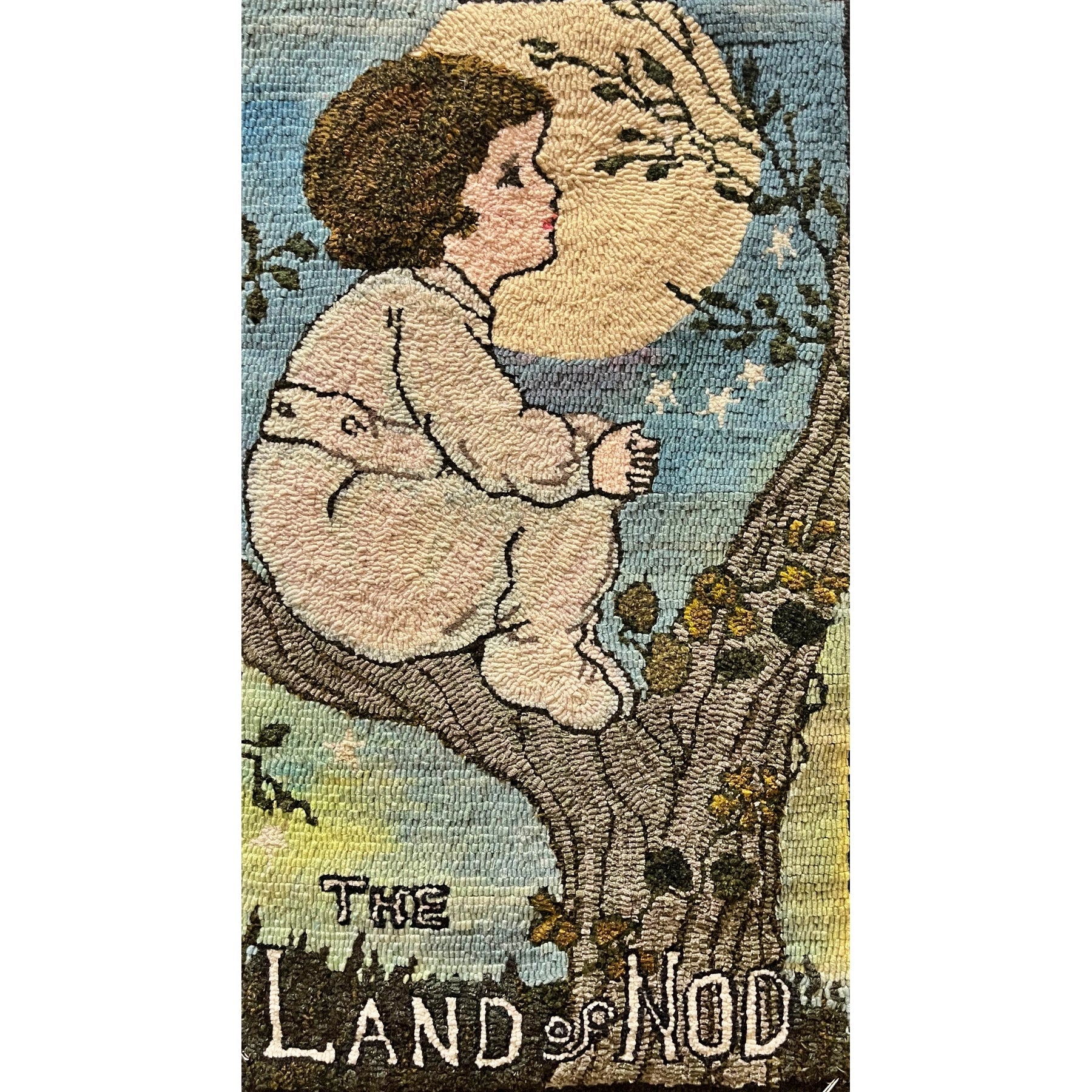 Land of Nod, rug hooked by Catherine Buttrick