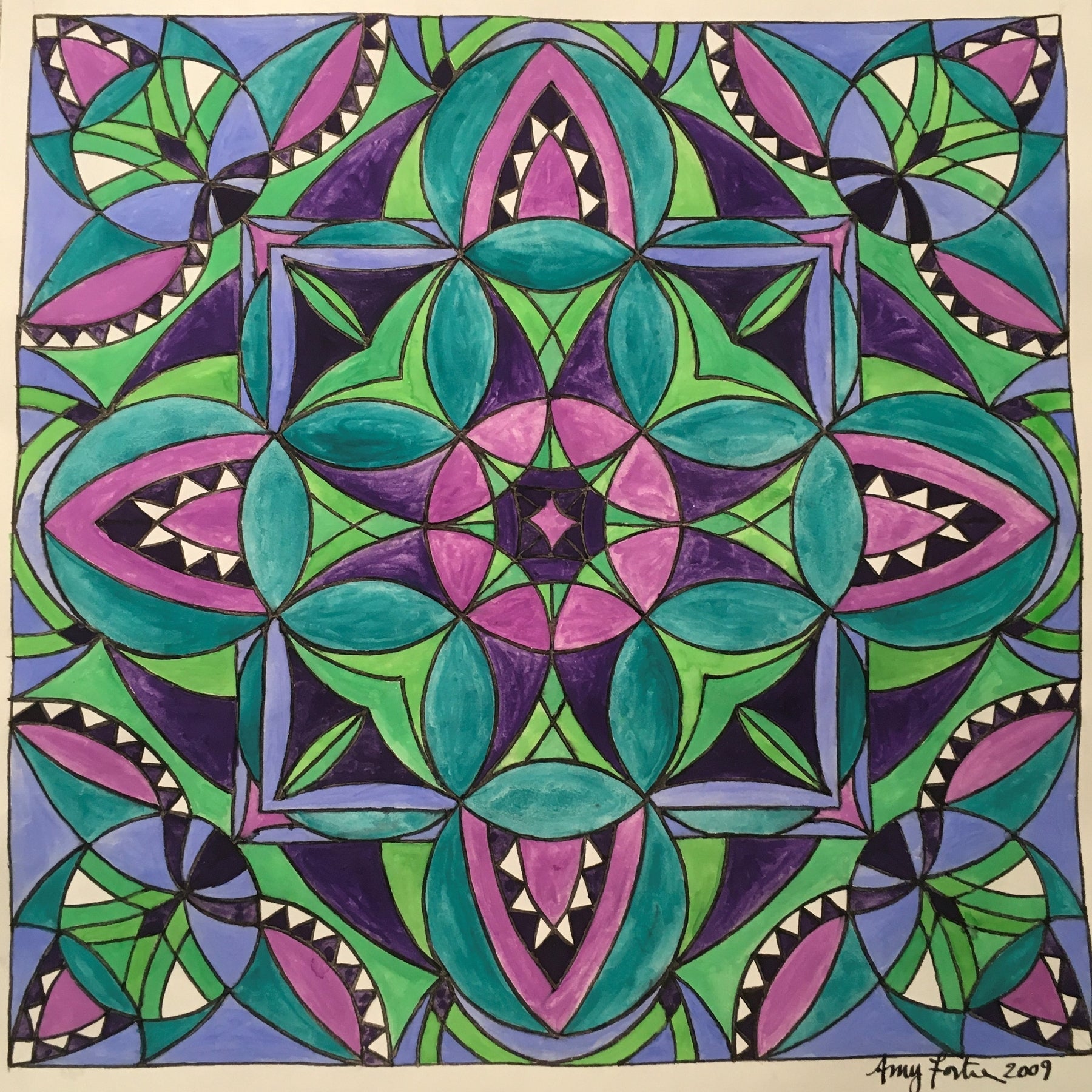 Venus, rug hooking pattern