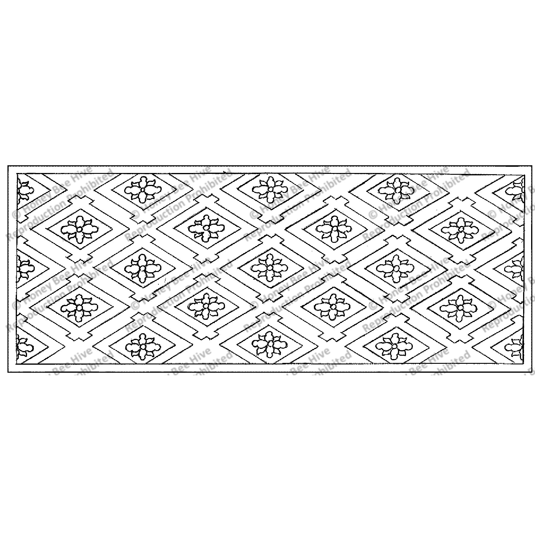 Empire Needlepoint, rug hooking pattern