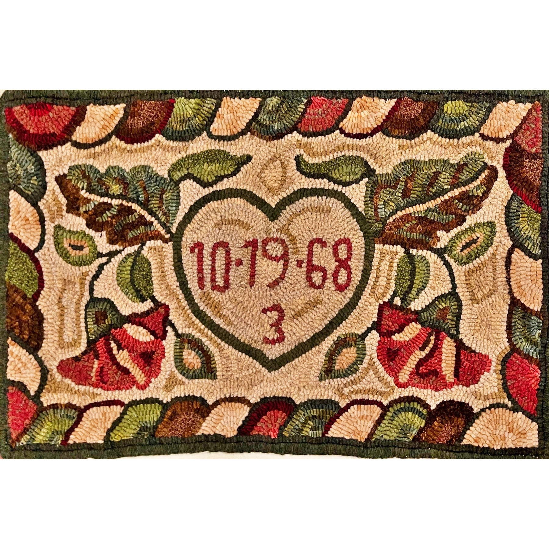 Colchester, rug hooked by Marci Brown (adapted)