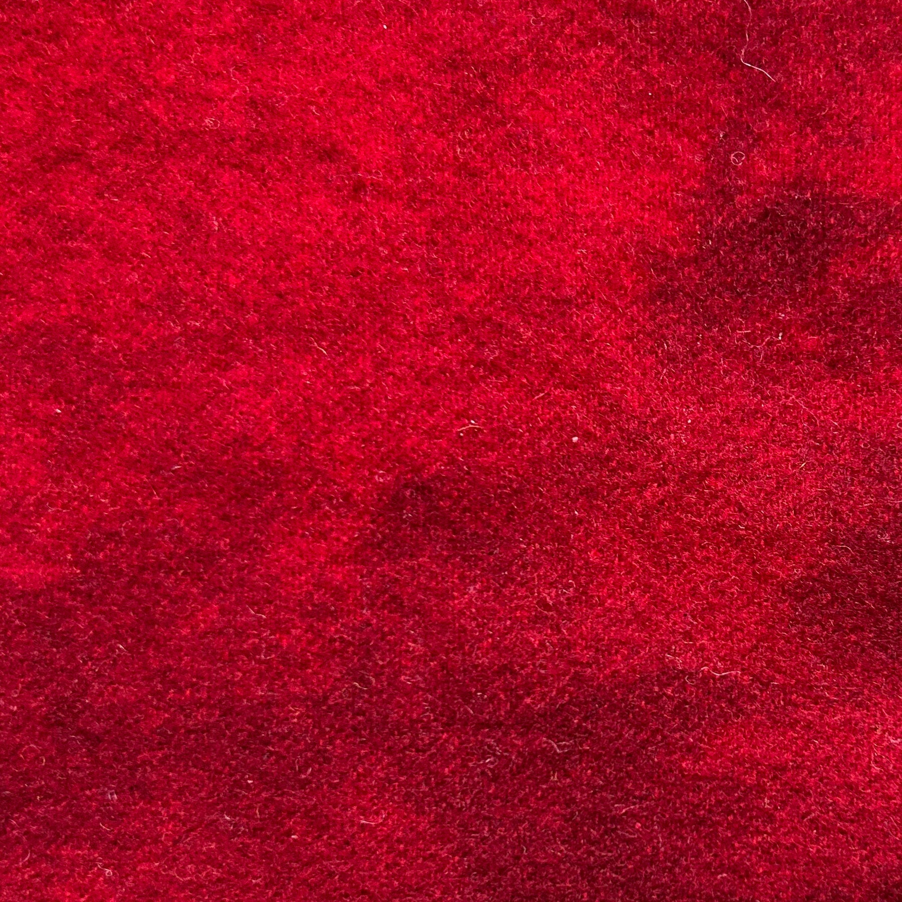 Red Delicious - cdb Studios Hand Dyed Wool for Rug Hooking 