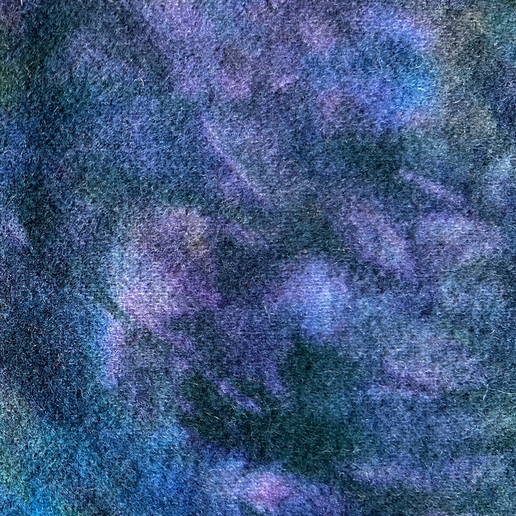Delphineum. Spot - cdb Studios Hand Dyed Wool for Rug Hooking 