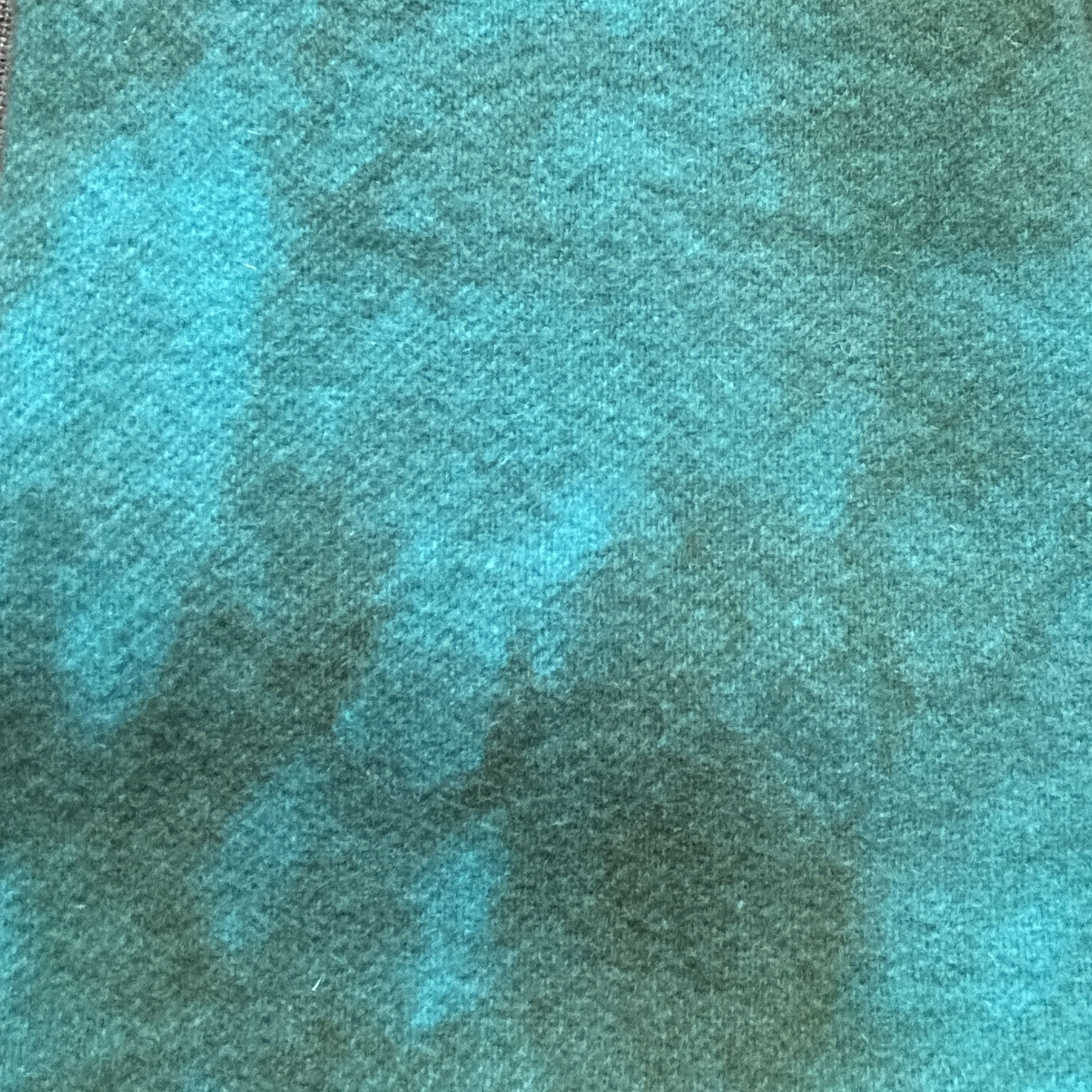 Jade Sea Spot - cdb Studios Hand Dyed Wool for Rug Hooking 