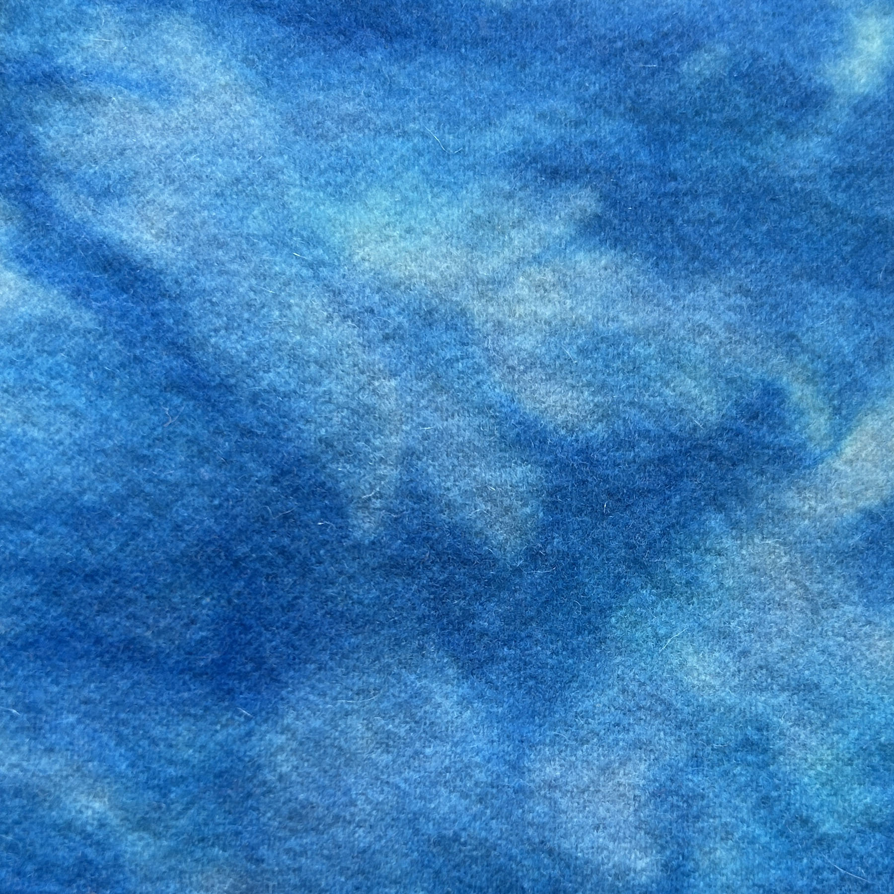 Mile Hi Sky Spot - cdb Studios Hand Dyed Wool for Rug Hooking 