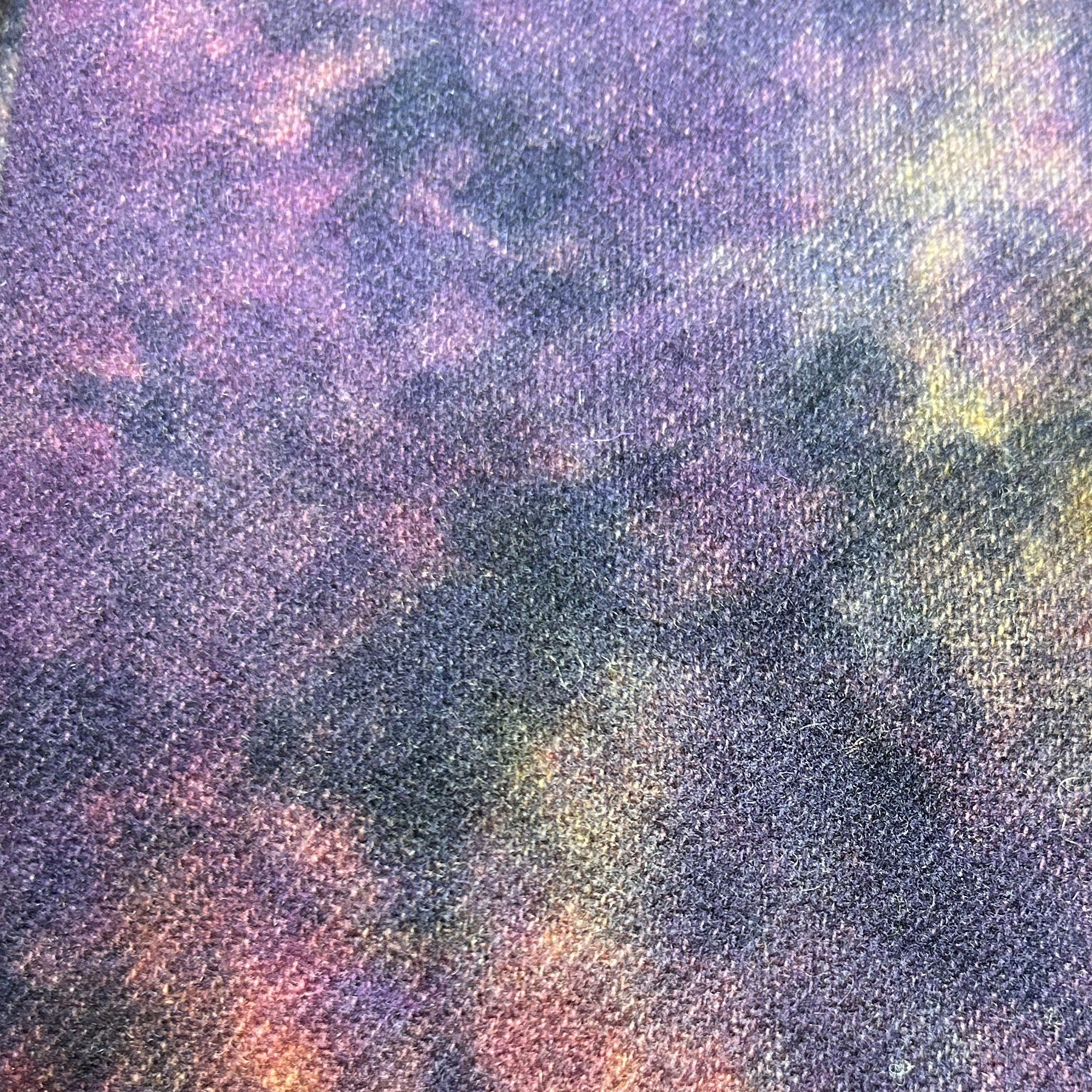 Big Bang Navy Spot - cdb Studios Hand Dyed Wool for Rug Hooking 