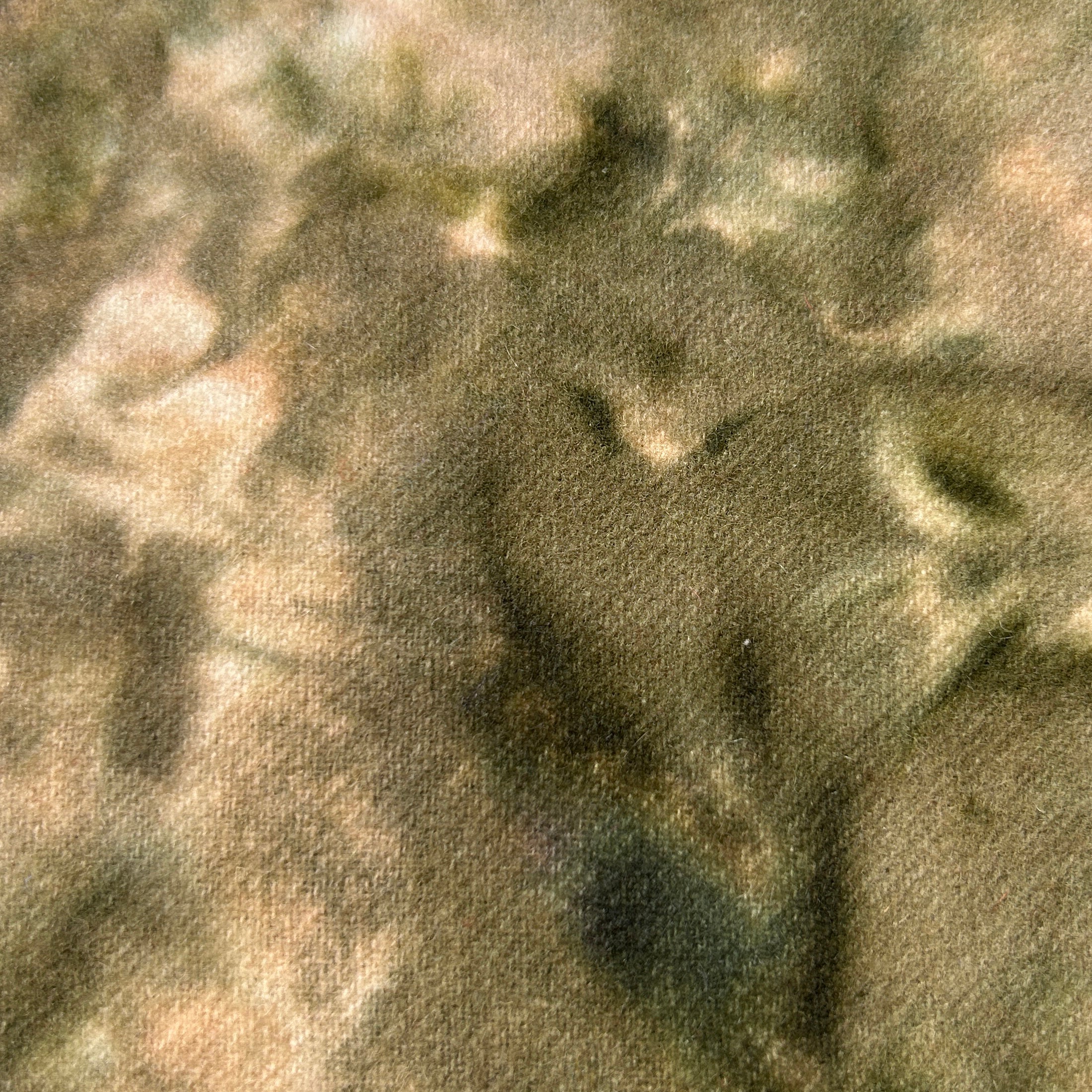 Parchment Spot - cdb Studios Hand Dyed Wool for Rug Hooking 