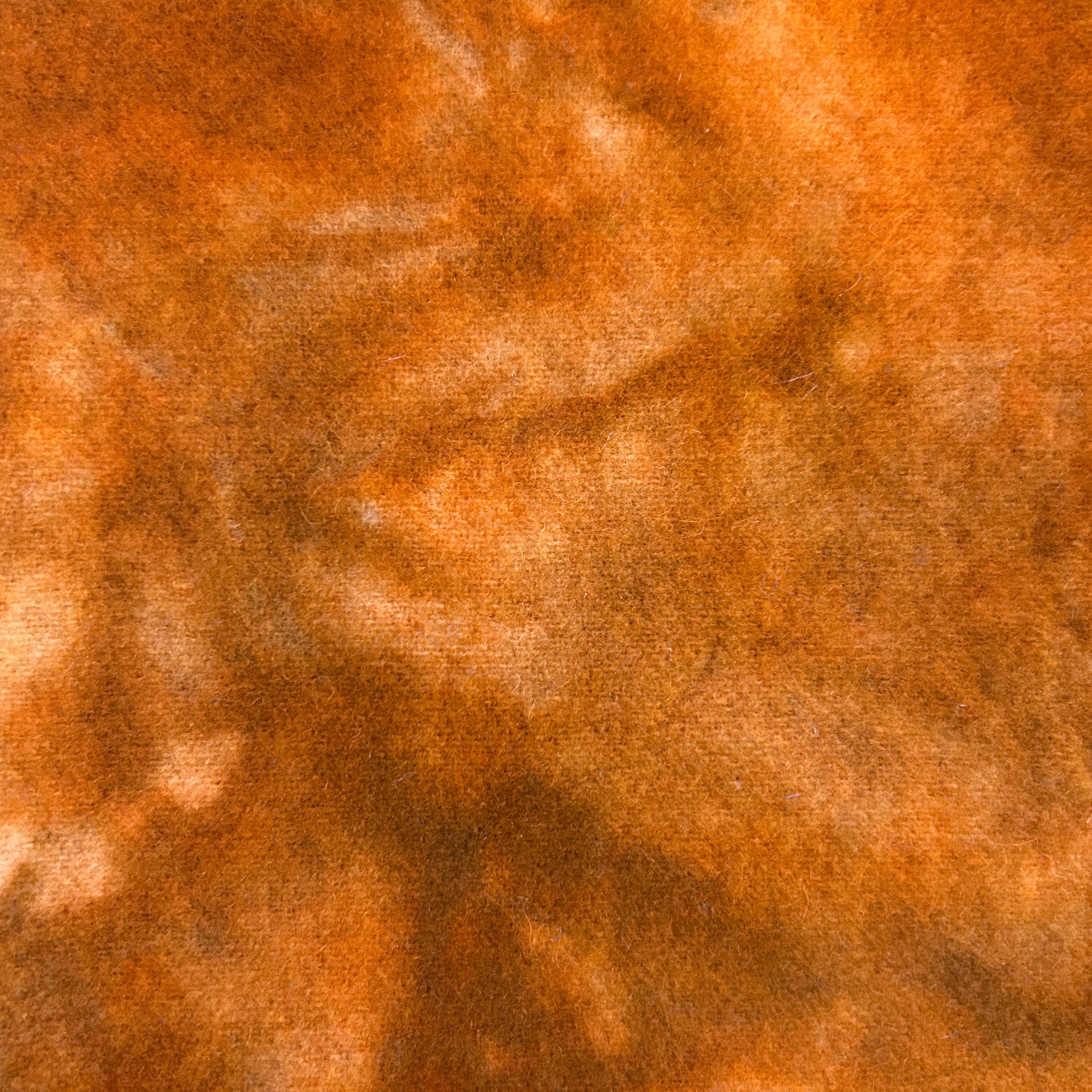 Spiced Pumpkin Spot - cdb Studios Hand Dyed Wool for Rug Hooking 