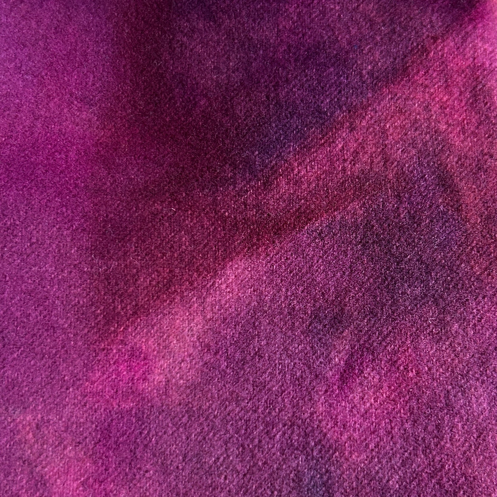 Garnet2 - cdb Studios Hand Dyed Wool for Rug Hooking 