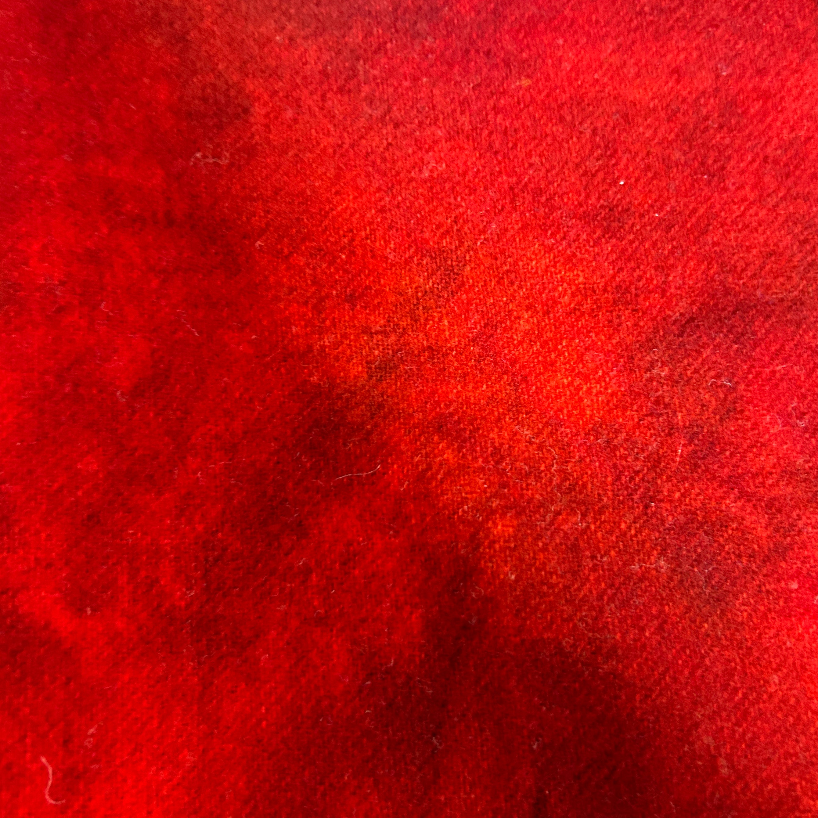 Red C.O. - cdb Studios Hand Dyed Wool for Rug Hooking 