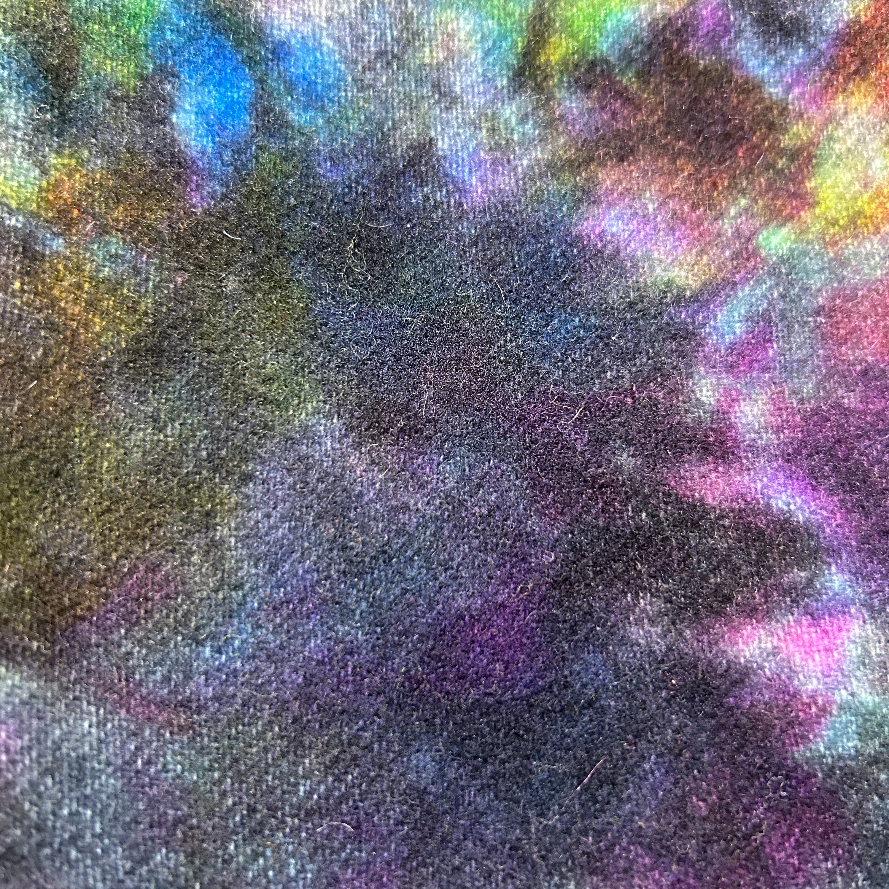 Oil Slick - cdb Studios Hand Dyed Wool for Rug Hooking 