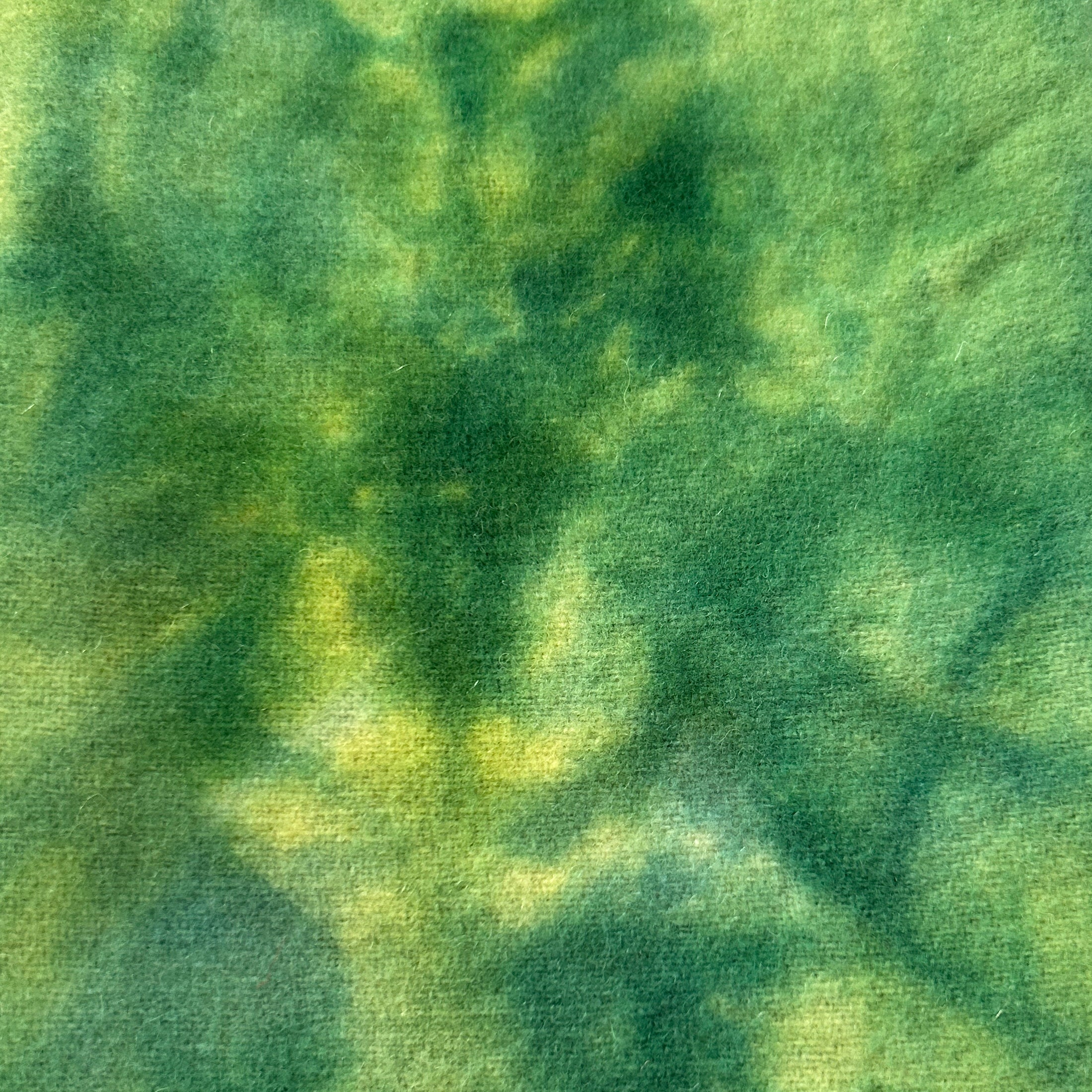 Peapod - cdb Studios Hand Dyed Wool for Rug Hooking 
