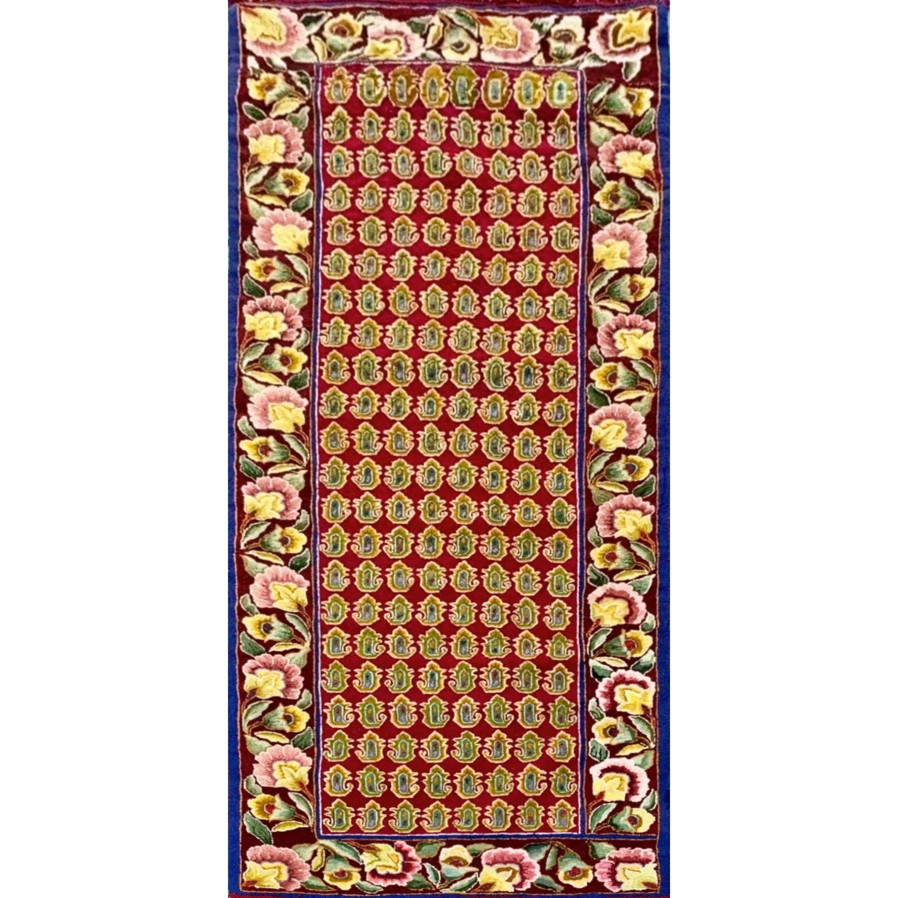 Trinity, rug hooked by Pat Lafleur