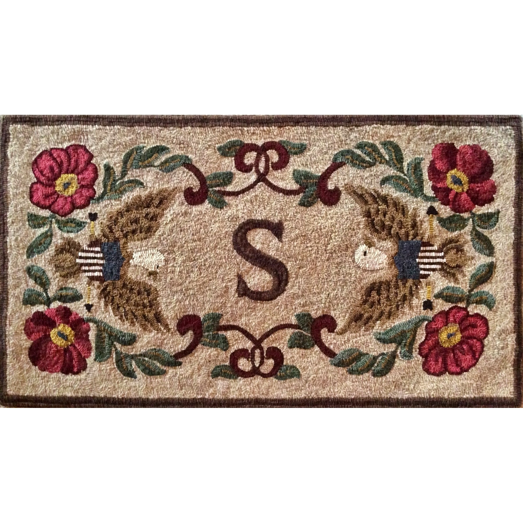 Centennial Legacy, rug hooked by Sherry Sayles