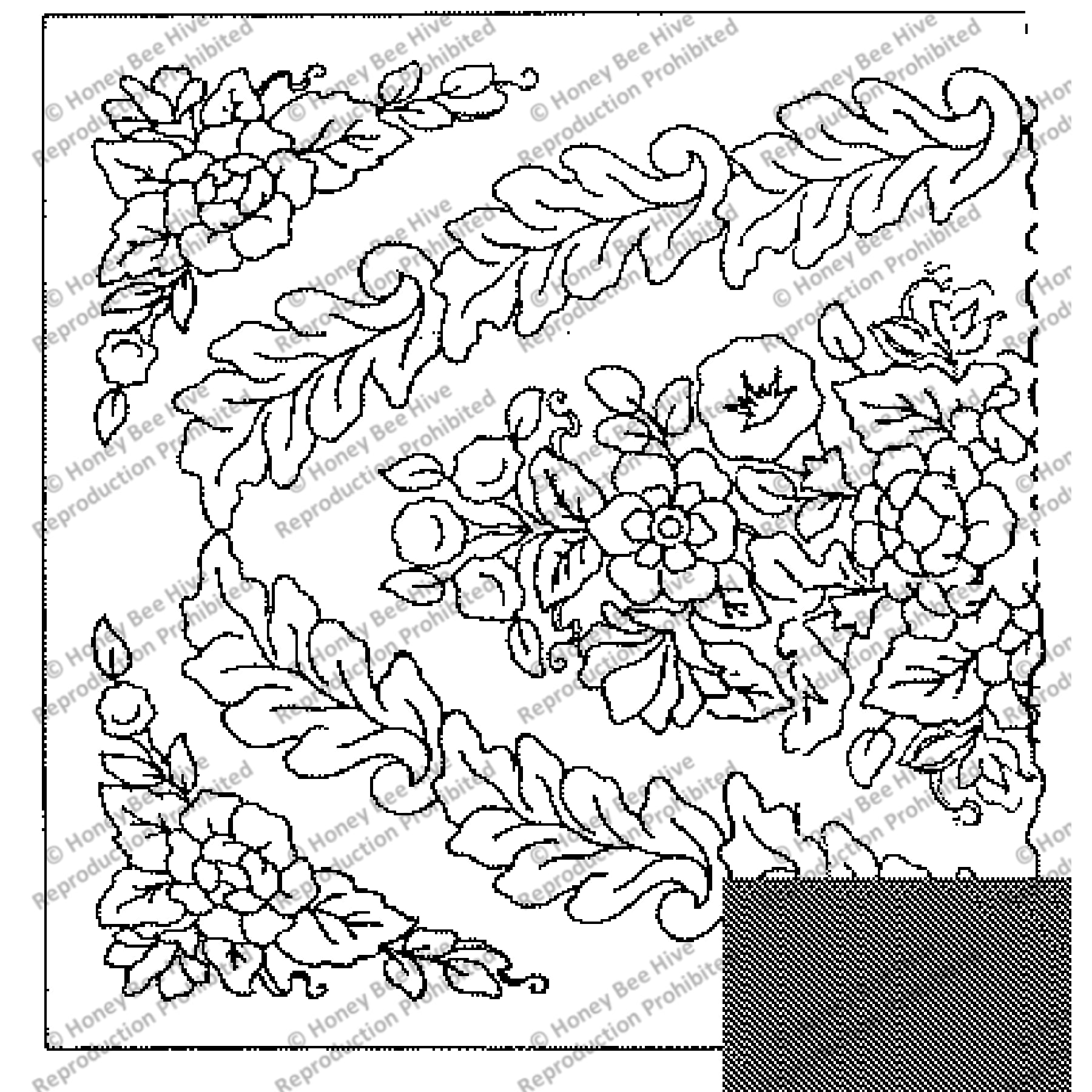Newhall Legacy, rug hooking pattern