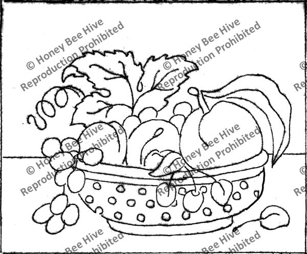 P511: Bowl Of Fruit, Offered by Honey Bee Hive