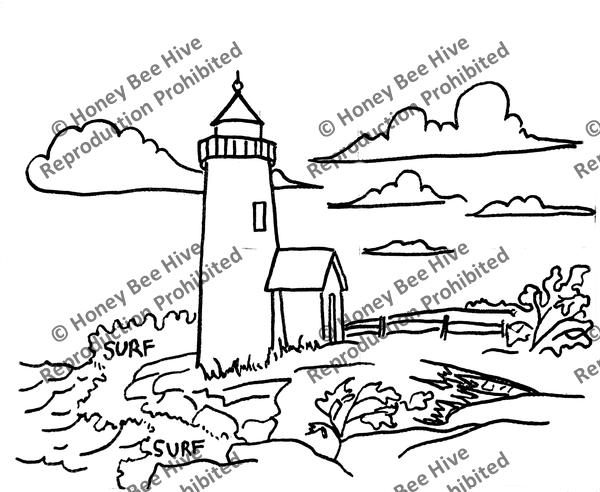 P626: Lighthouse, Offered by Honey Bee Hive