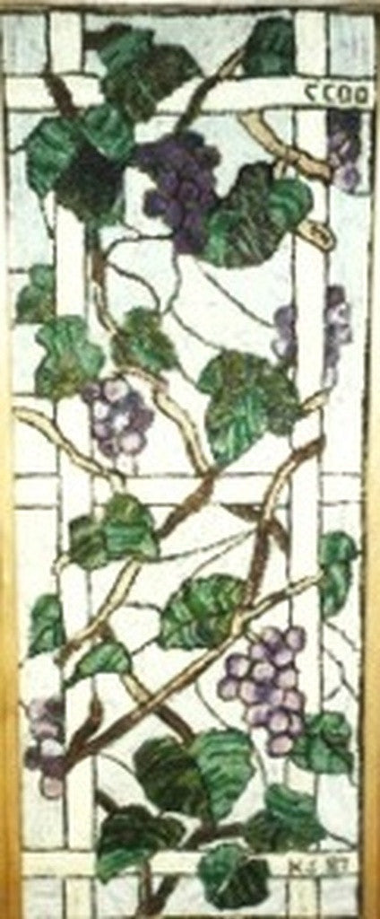 P656: Stanton Grape Panel, Hooked by Unknown