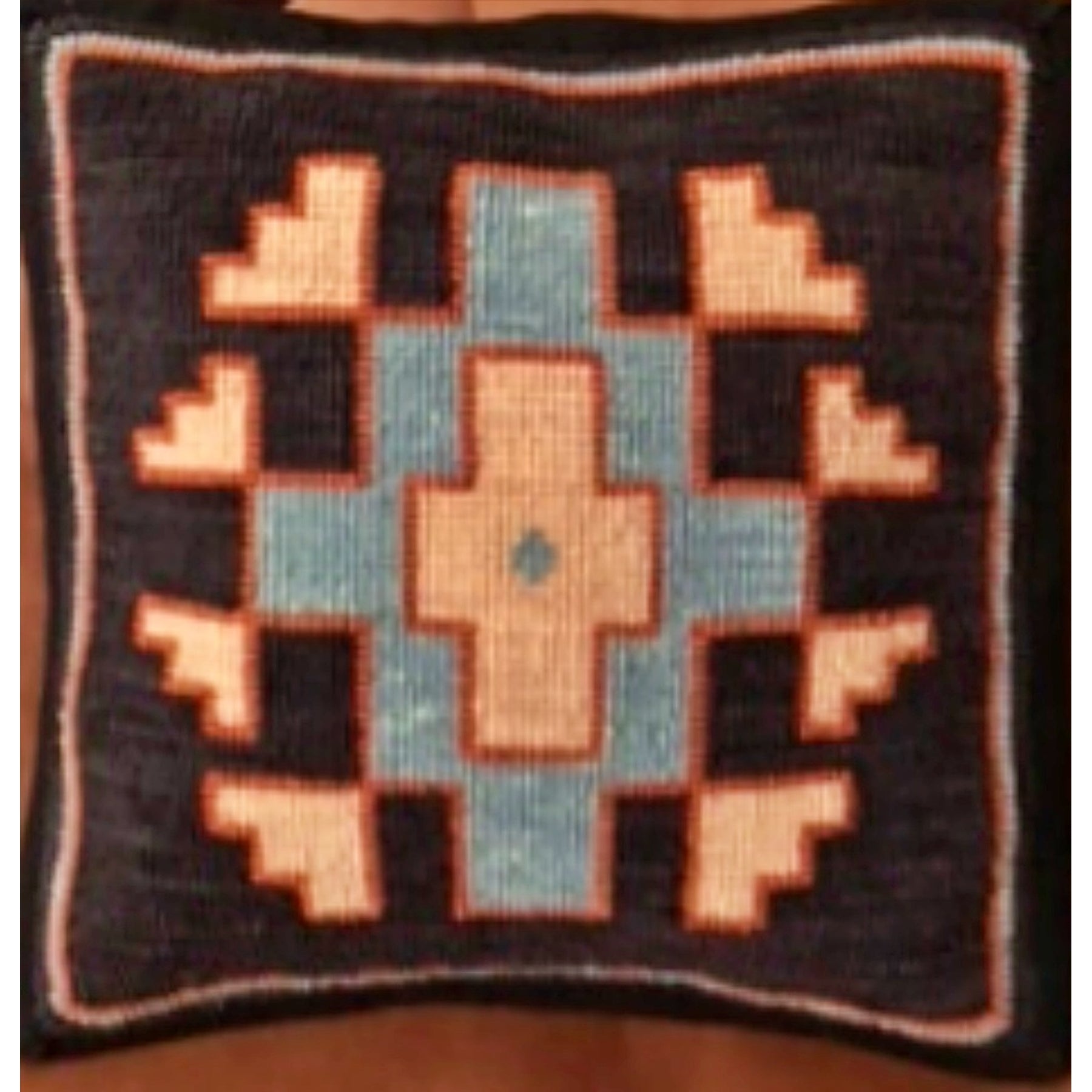 Big Navajo, rug hooked by Jude Vegso