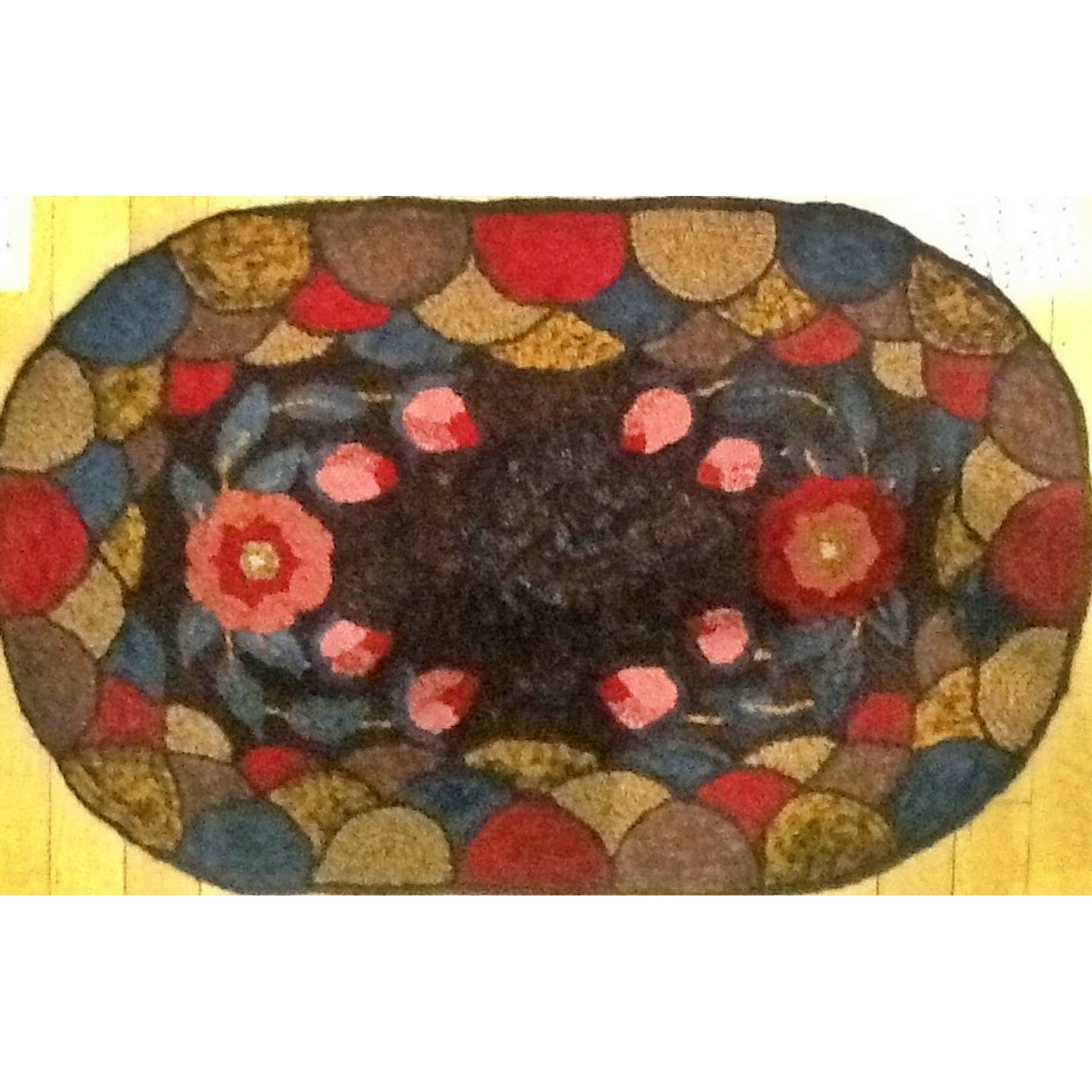 , rug hooked by Juliana Kapusta