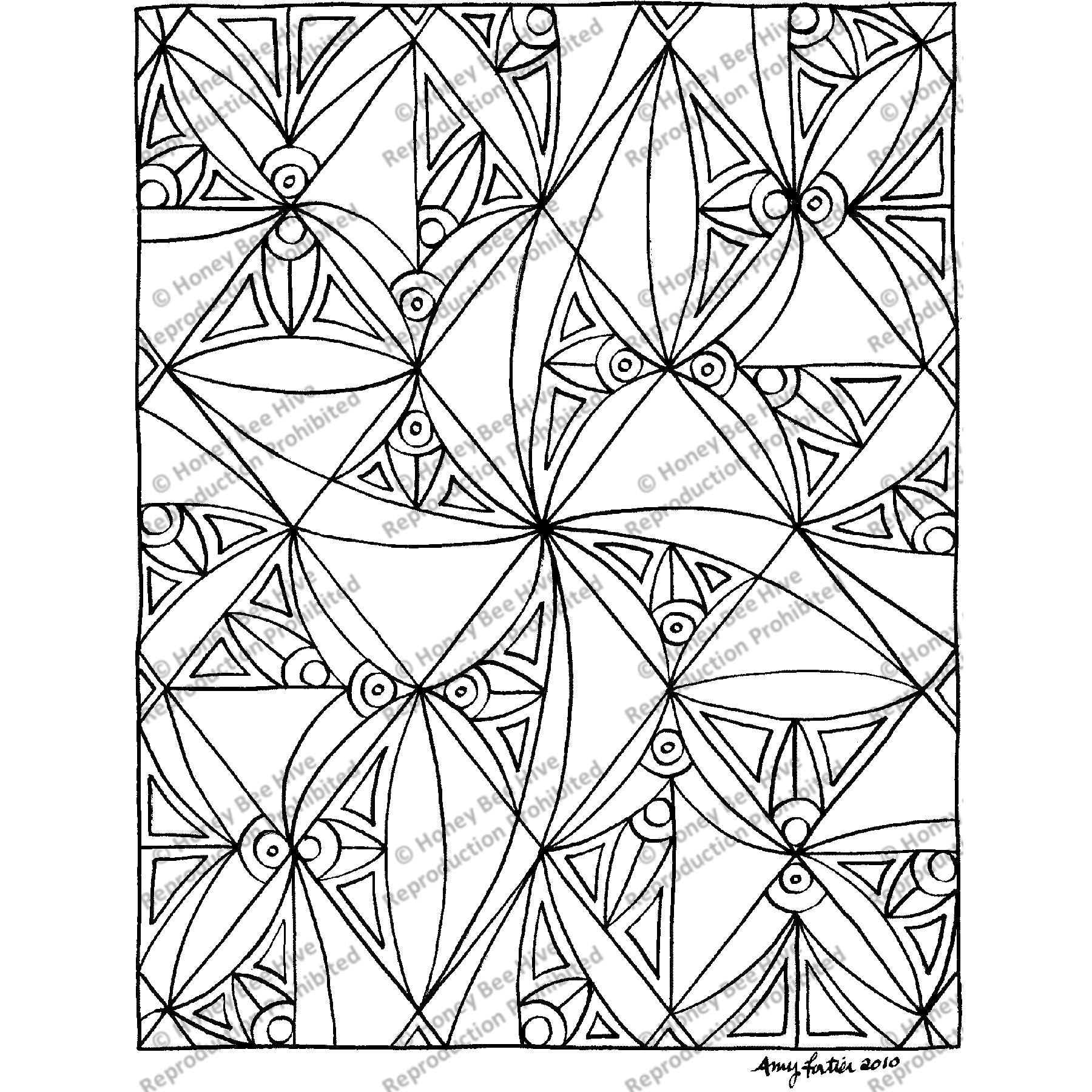Toucan Play, rug hooking pattern
