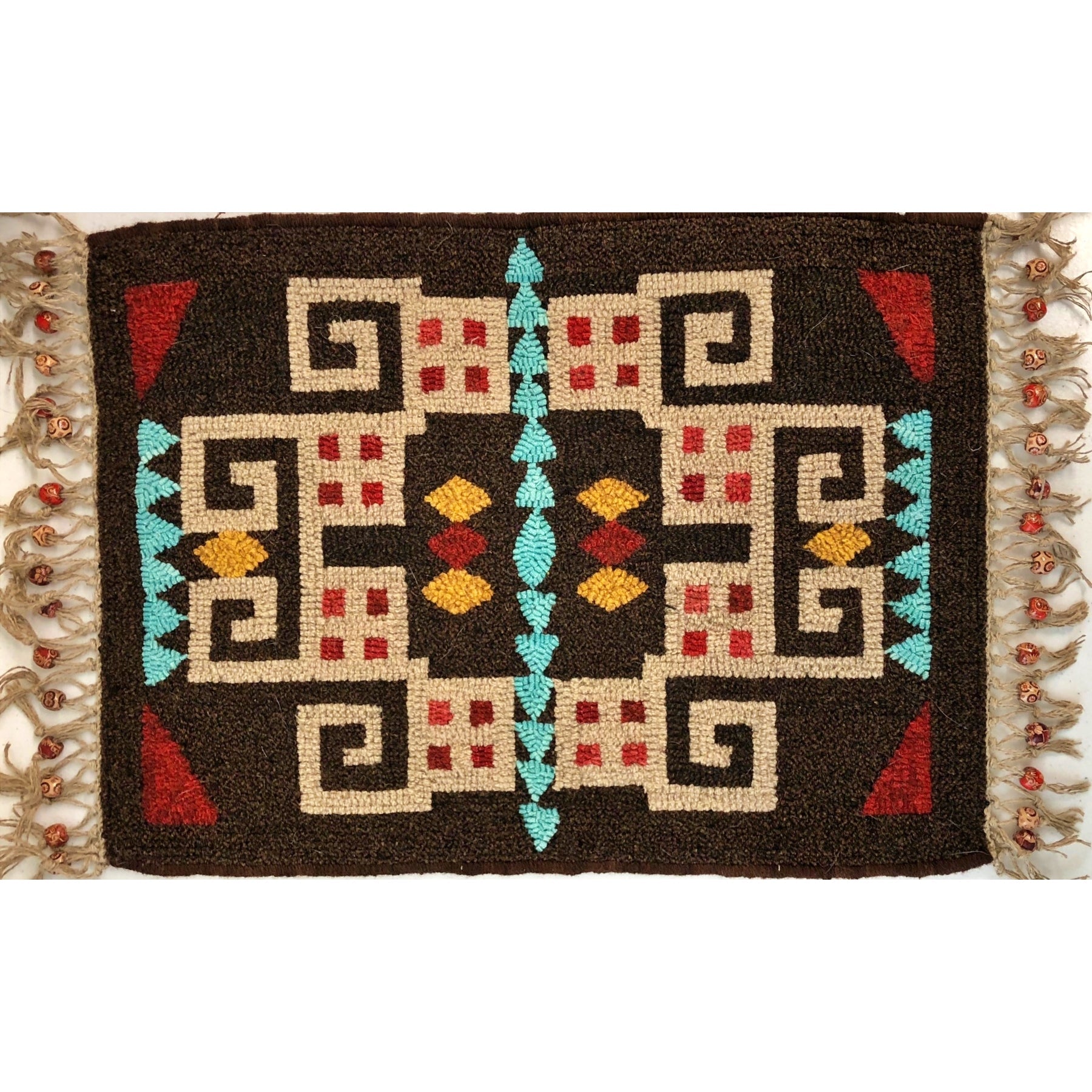 Umatilla, rug hooked by Katharine Webster